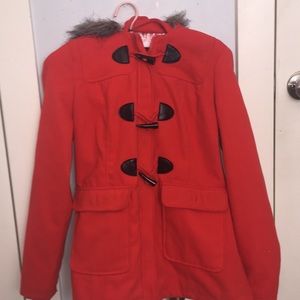 Child’s Orange Winter Coat
